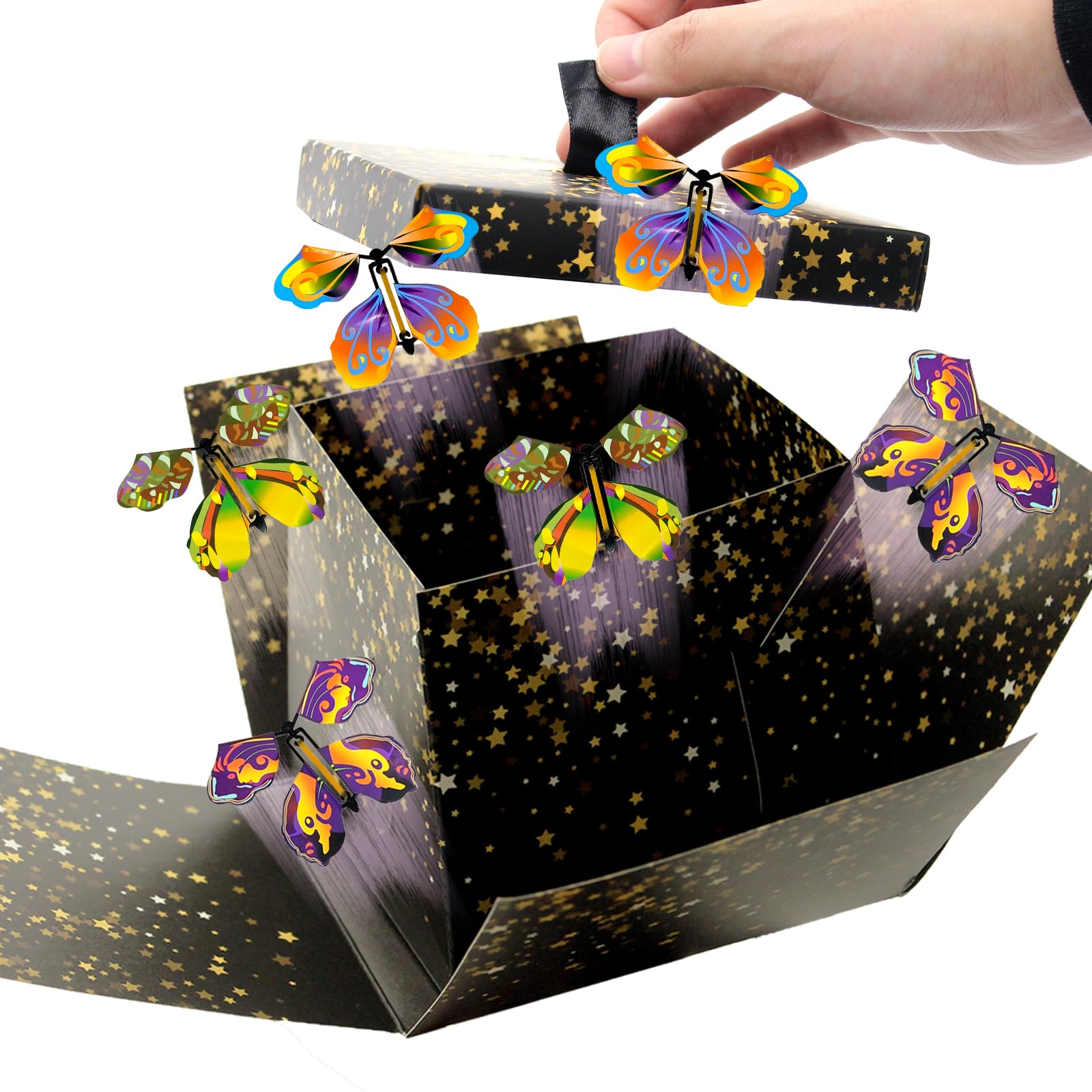 バタフライフェアリー　Full of Surprises Amazon.com: Chenkaiyang 40 Pcs Magic Flying Butterfly, Fairy